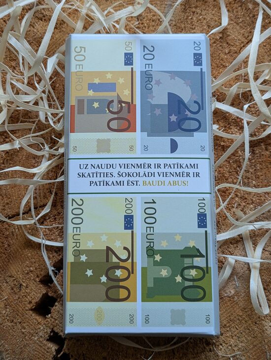Šokokartiņa NAUDAS KOLĀŽA!