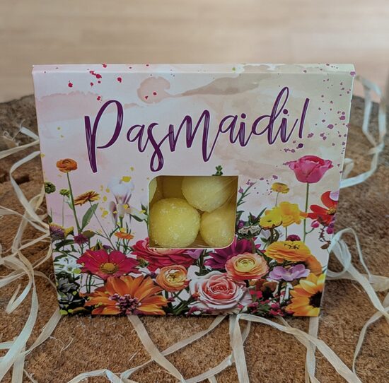 Citrona dražejas ar C vitamīnu Pasmaidi!